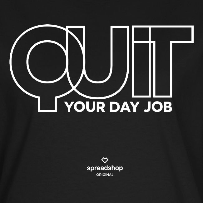 Quit in white