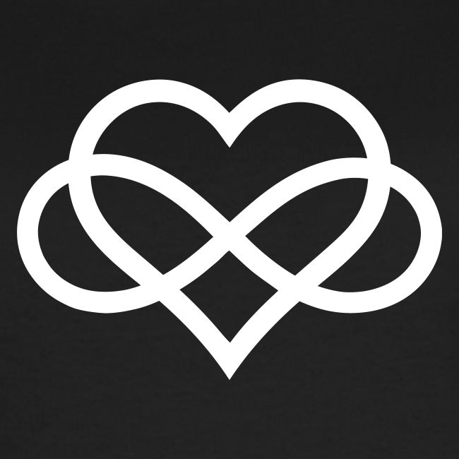 Infinity-Heart (white)