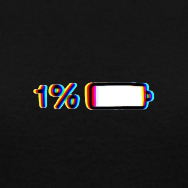 1% batterie