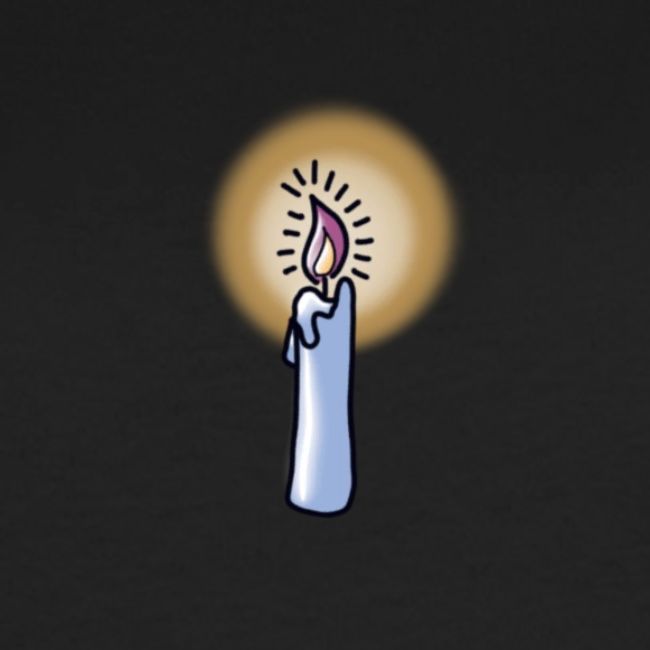 Fan Your Flame Candle Doodle