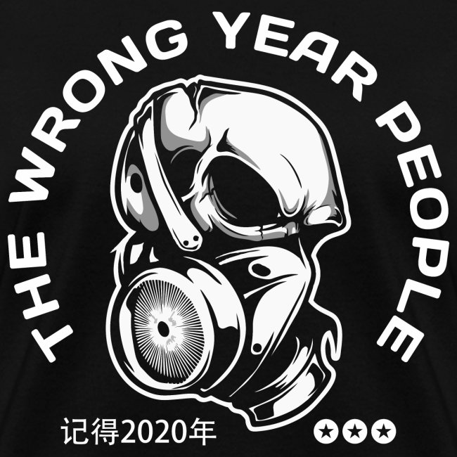 wrong year 2020 covid mask