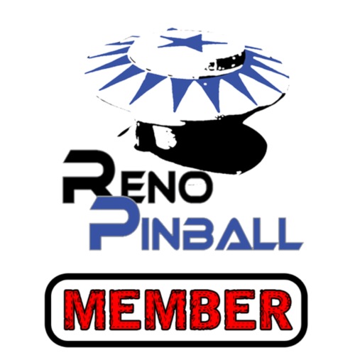 RenoPinball Member Patch Two sided - Women's T-Shirt