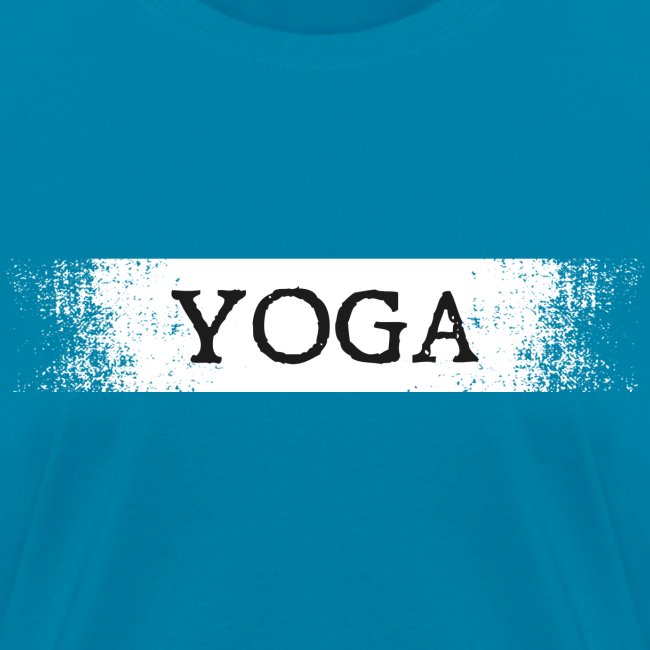 yoga distressed white