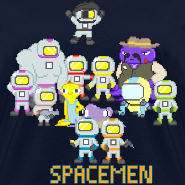 all the spacemen png