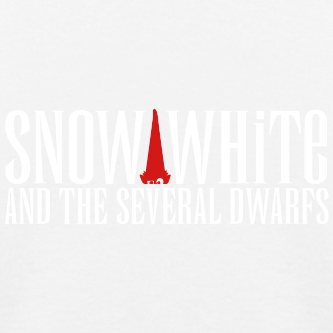 snow white logo bw