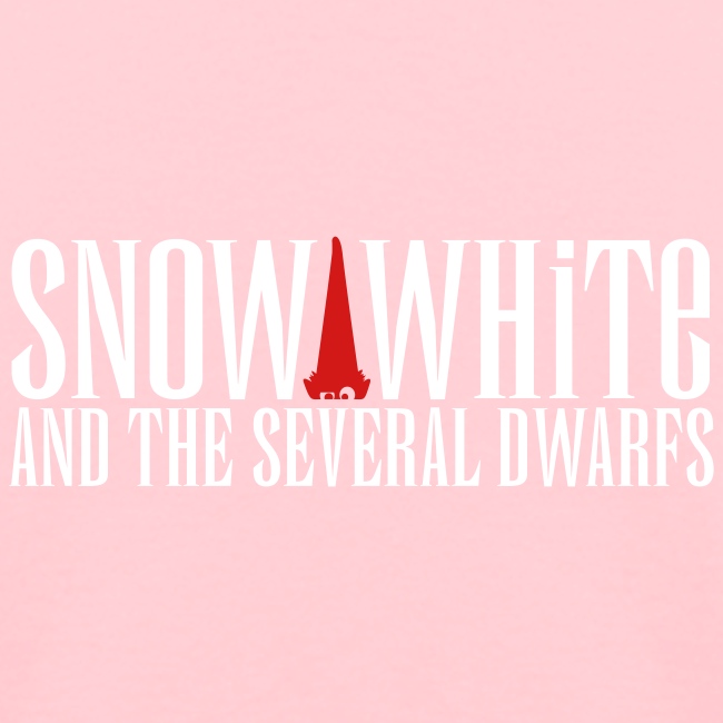 snow white logo bw