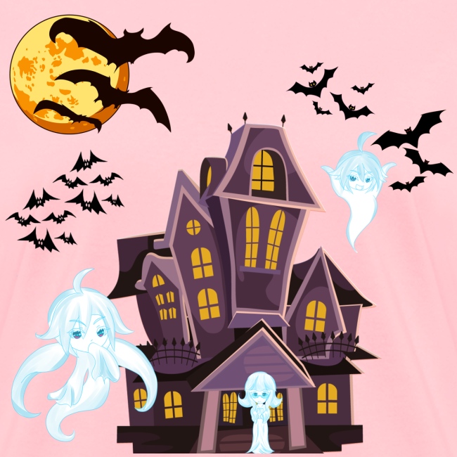 ghosts haunted house png