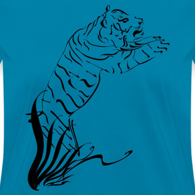 Leaping Tiger 2 black
