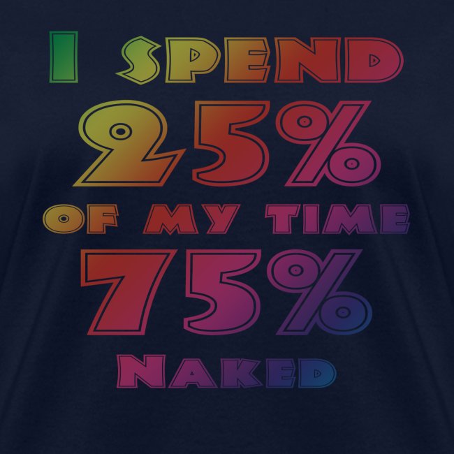75 percent naked