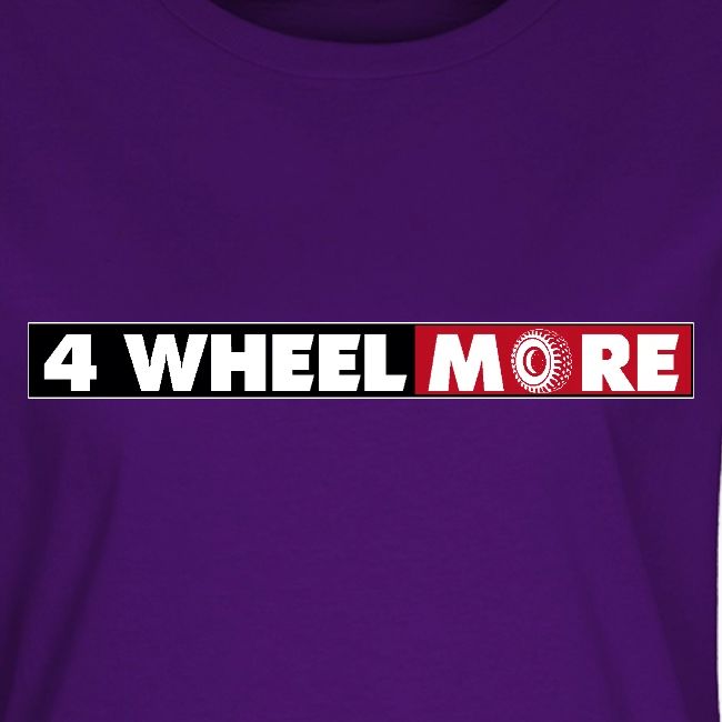 4 Wheel More Rectangle Logo