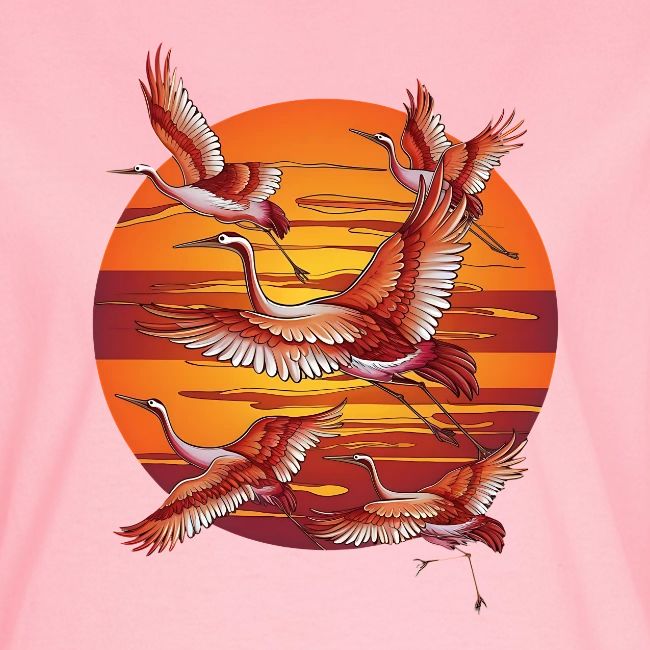 Japanese Cranes Migrating: Travel & Journey
