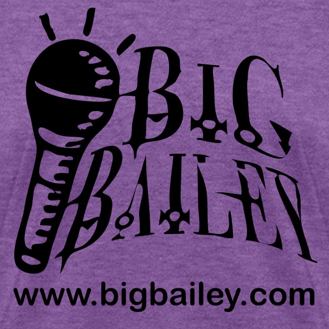 BIG Bailey LOGO and Website Black Artwork