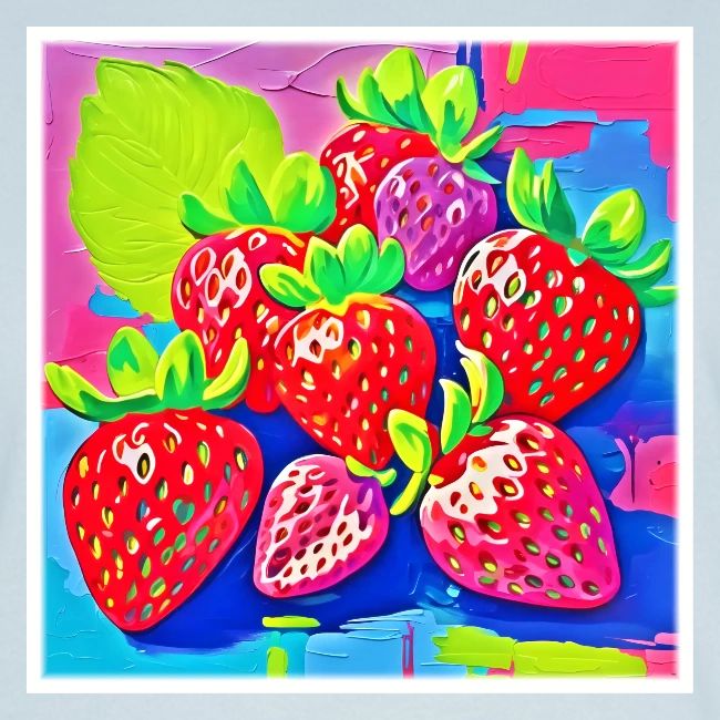 Pop Art Strawberries