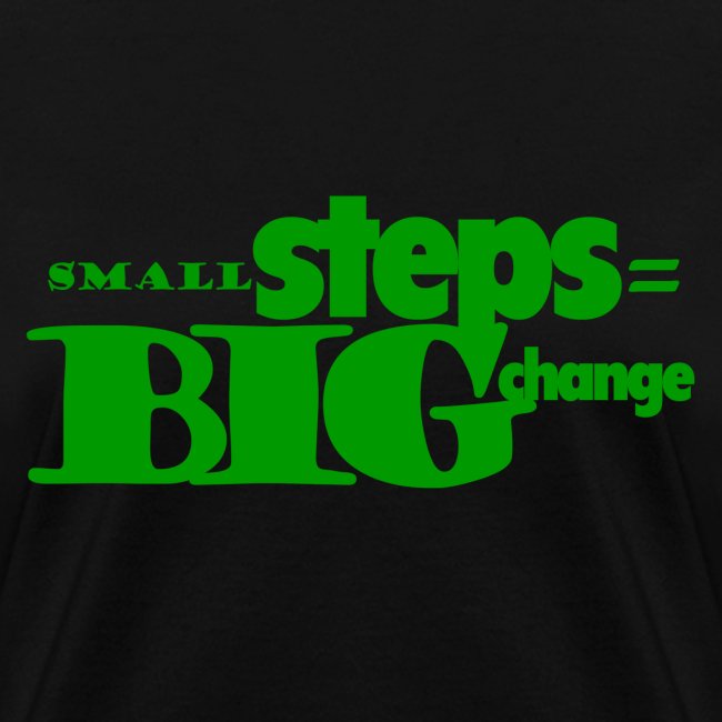 small steps green