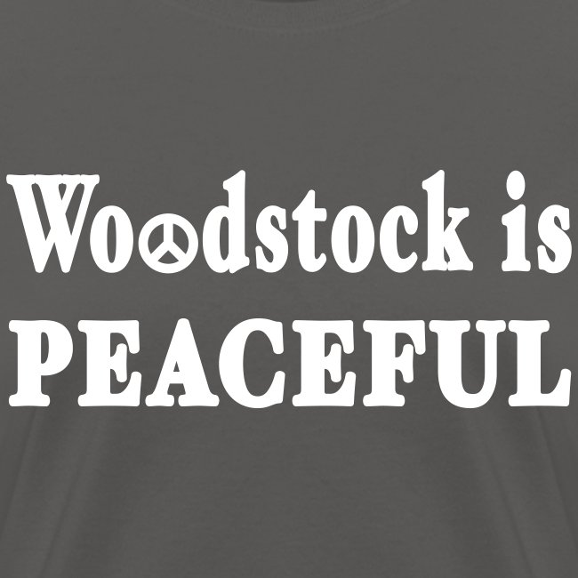 New York Old School Woodstock is Peaceful