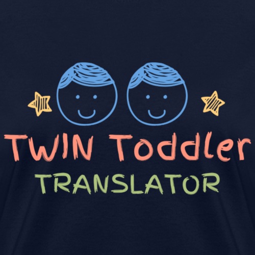 Twin Toddler Translator - Women's T-Shirt