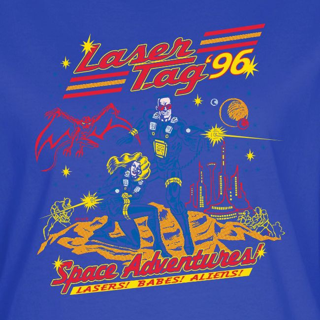 Laser Tag'96 Retro Tee