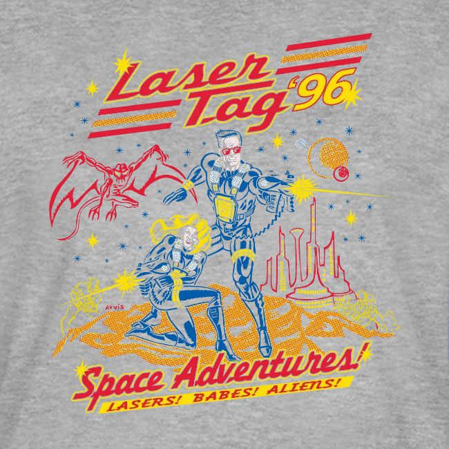 Laser Tag'96 Retro Tee
