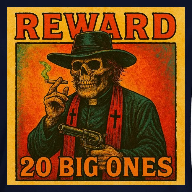 Outlaw Skull Reward Poster