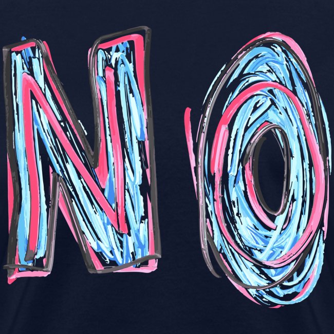 NO | Hand Drawn Colorful Dry Erase Drawing Design