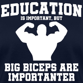Education is important, but - T-shirt for women