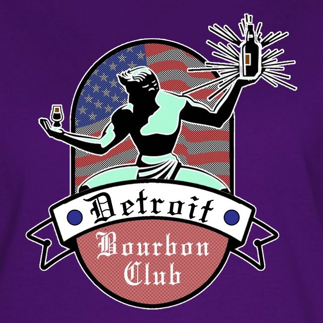 Detroit Bourbon Club Stars and Stripes Logo