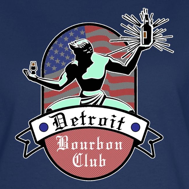 Detroit Bourbon Club Stars and Stripes Logo
