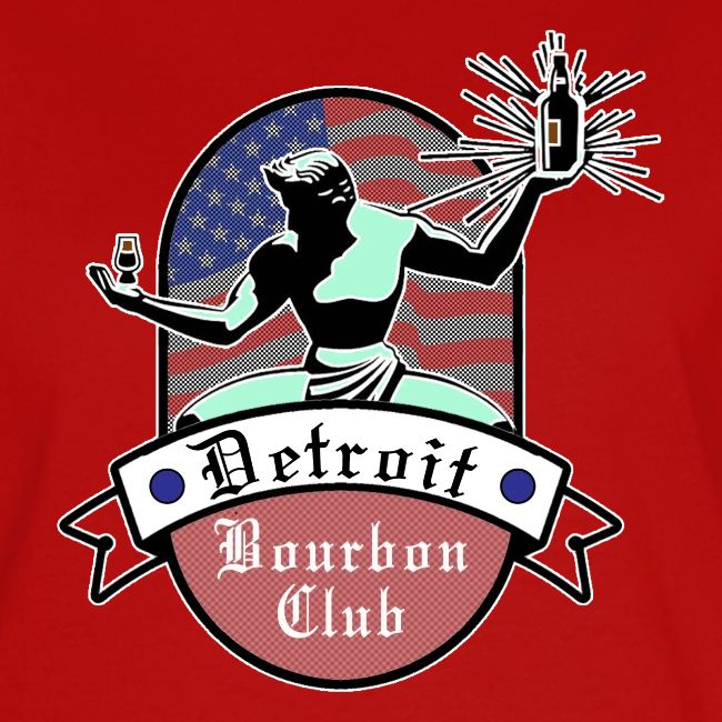Detroit Bourbon Club Stars and Stripes Logo
