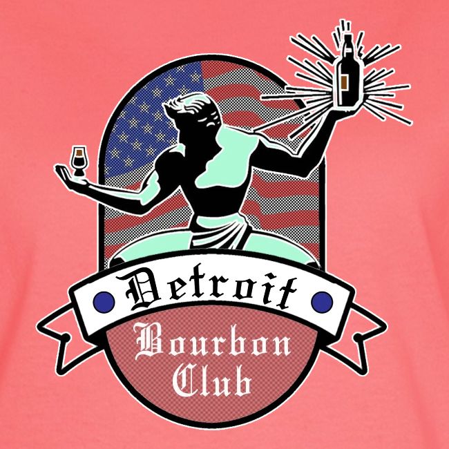 Detroit Bourbon Club Stars and Stripes Logo