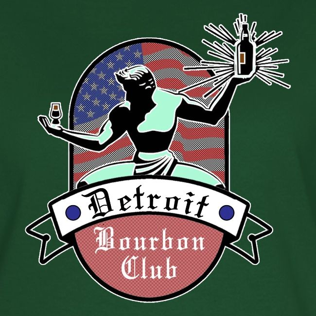 Detroit Bourbon Club Stars and Stripes Logo