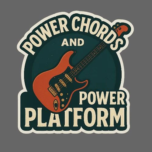 Power Chords and Power Platform - Women's T-Shirt