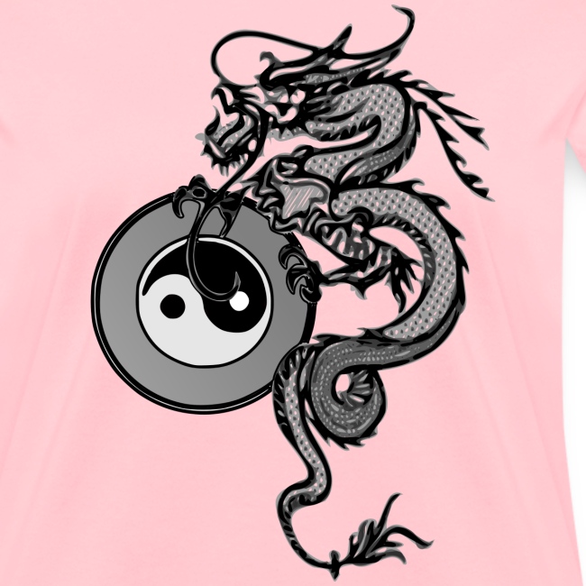 dragon with yin yang