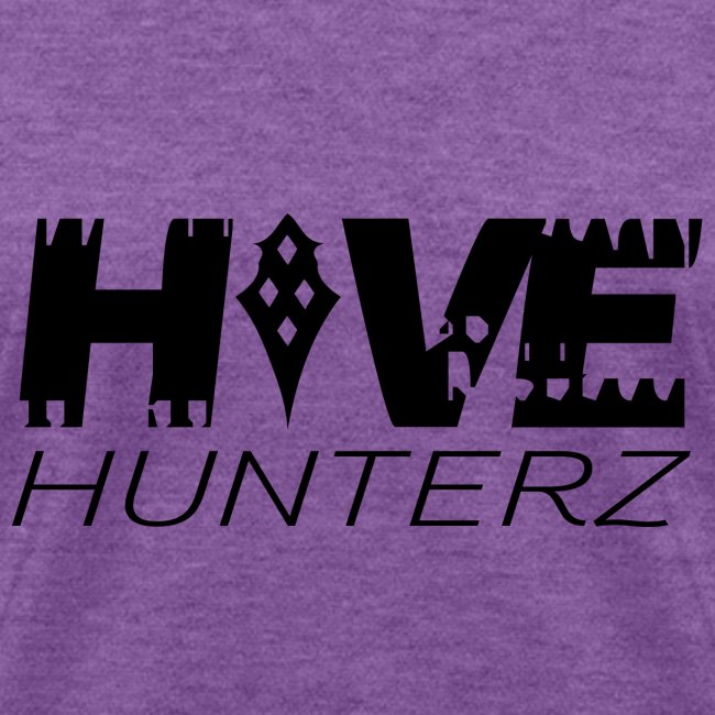 Hive Hunterz Black Logo