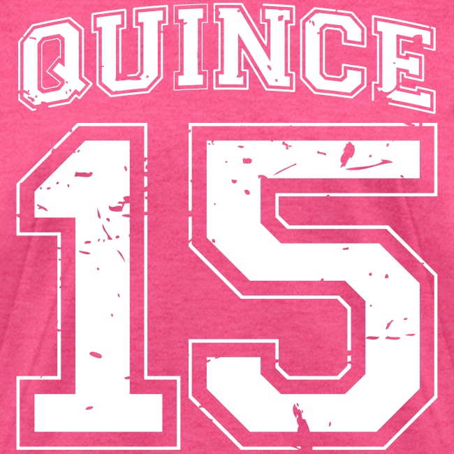 Quince 15 distressed