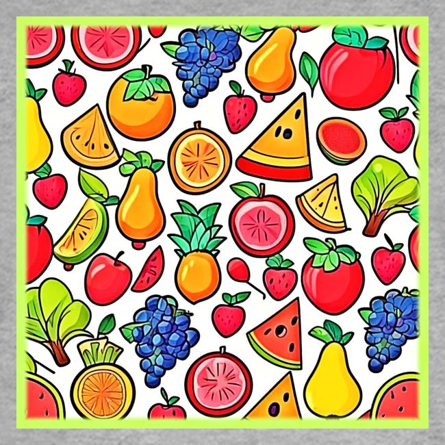 Vibrant Fruit Pattern