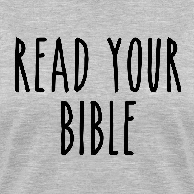 Read Your Bible