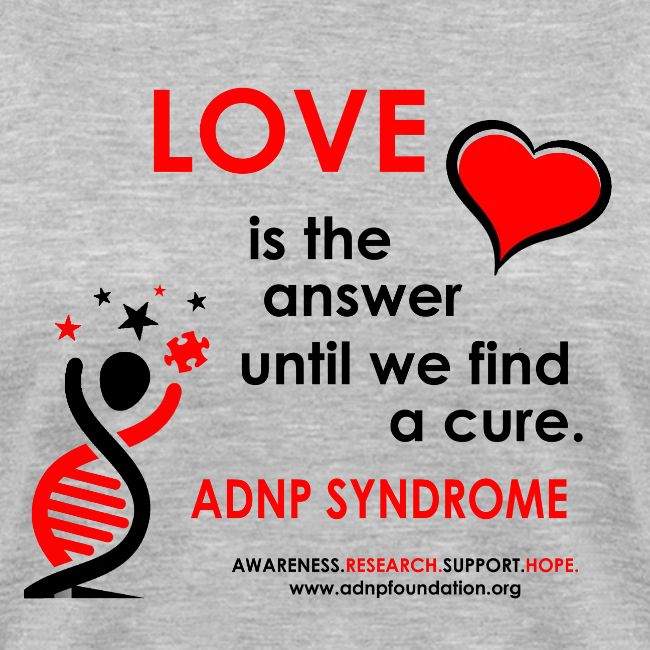 LOVE IS THE ANSWER Red and Black
