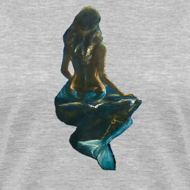 Midnight Mermaid on a rock