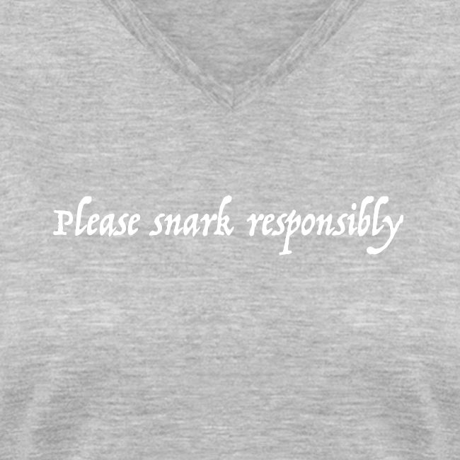 snark responsibly png