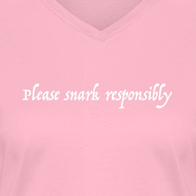 snark responsibly png