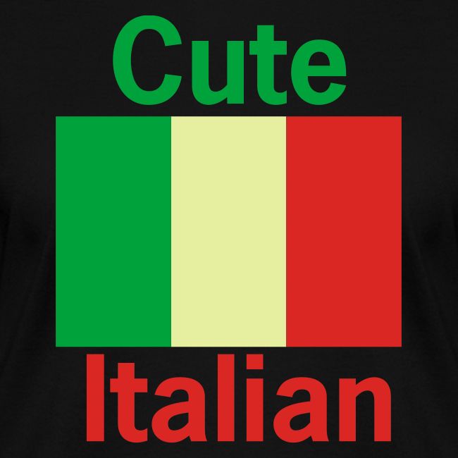 cute italian flag 3 colors