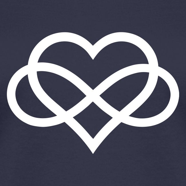 Infinity-Heart (white)