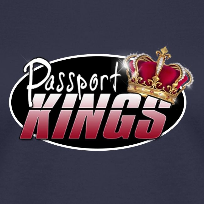 Passport Kings logo for dark shirts