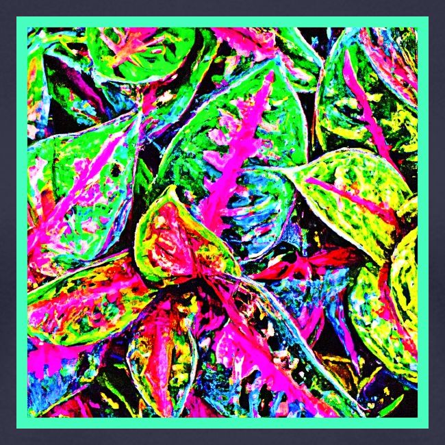 Vibrant Nature ChicLeaf Pattern
