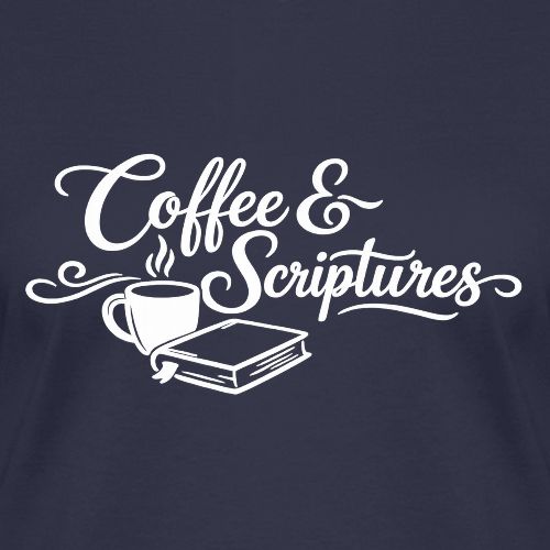 Coffee and Scriptures - Women's V-Neck T-Shirt