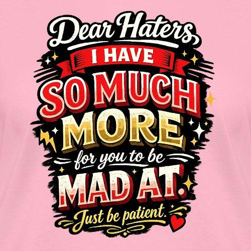 Dear Haters - Women's V-Neck T-Shirt