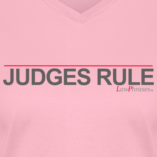 JUDGES RULE