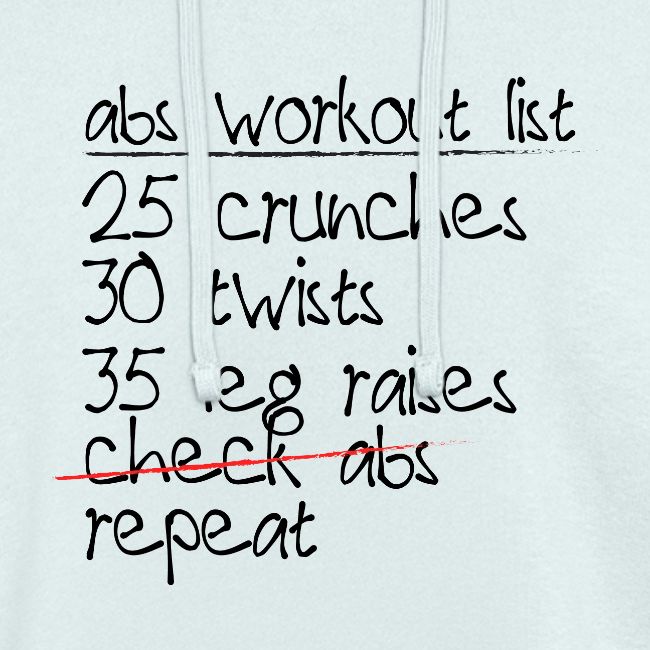 Abs Workout List