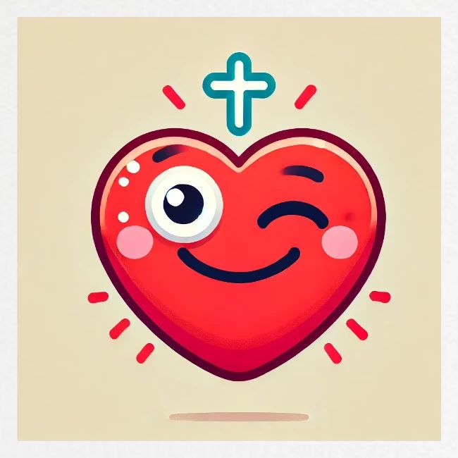 DALLE 2025 09 13 15 56 10 A winking heart sh