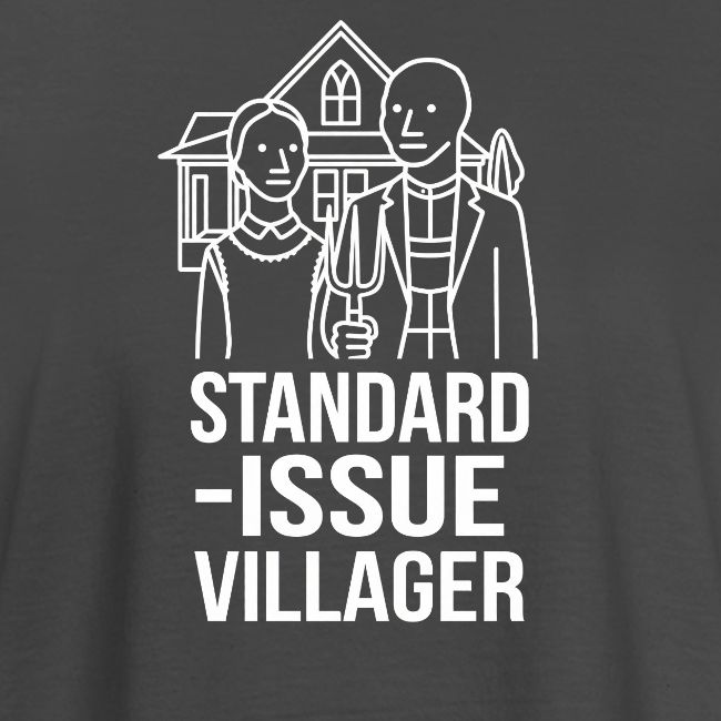 Standard-Issue Villagers (White on Color)